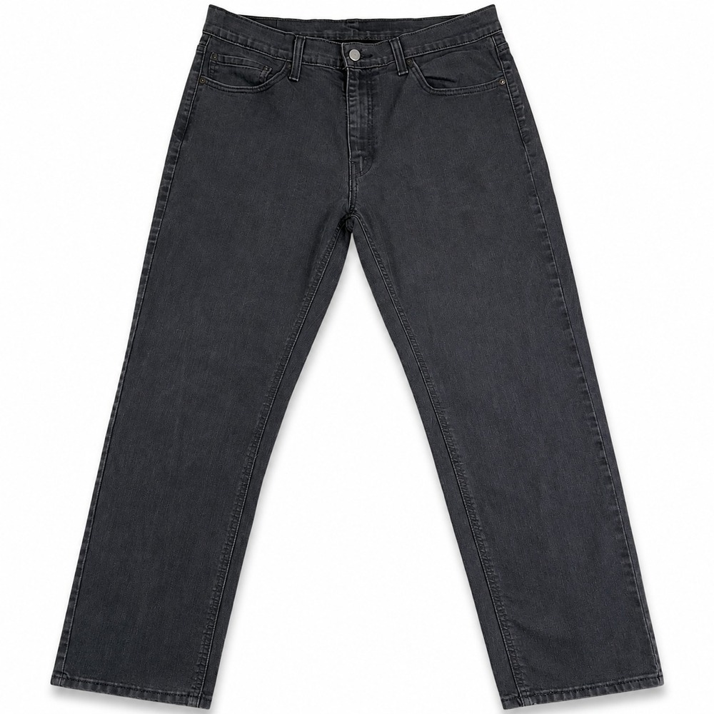 Levi's 541 Athletic Taper Dark Wash Jeans Mens 36 Mid Rise Zipper fly
